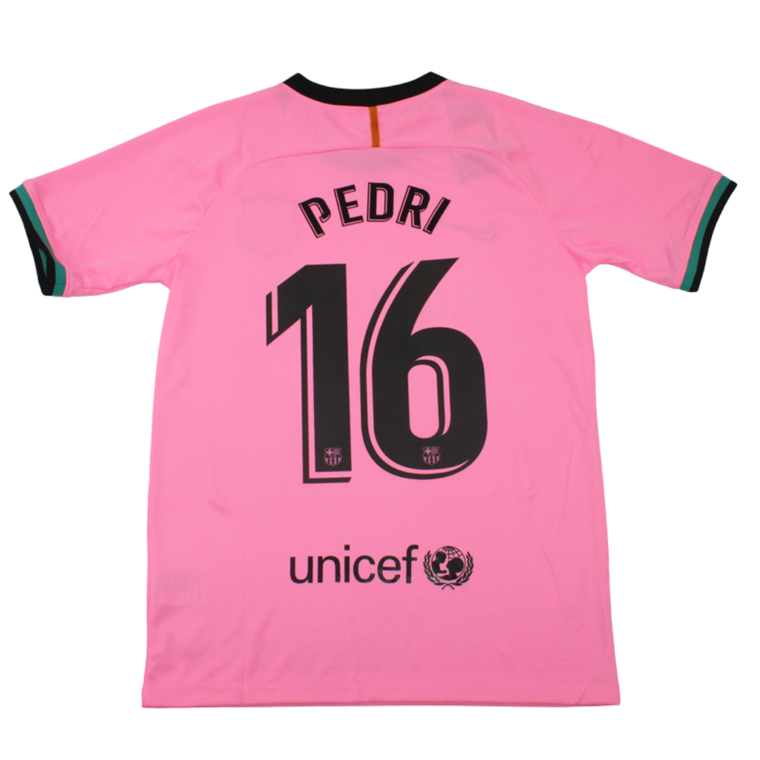 Barcelona Away Pink Third 20/21 "Pedri" Nº 16