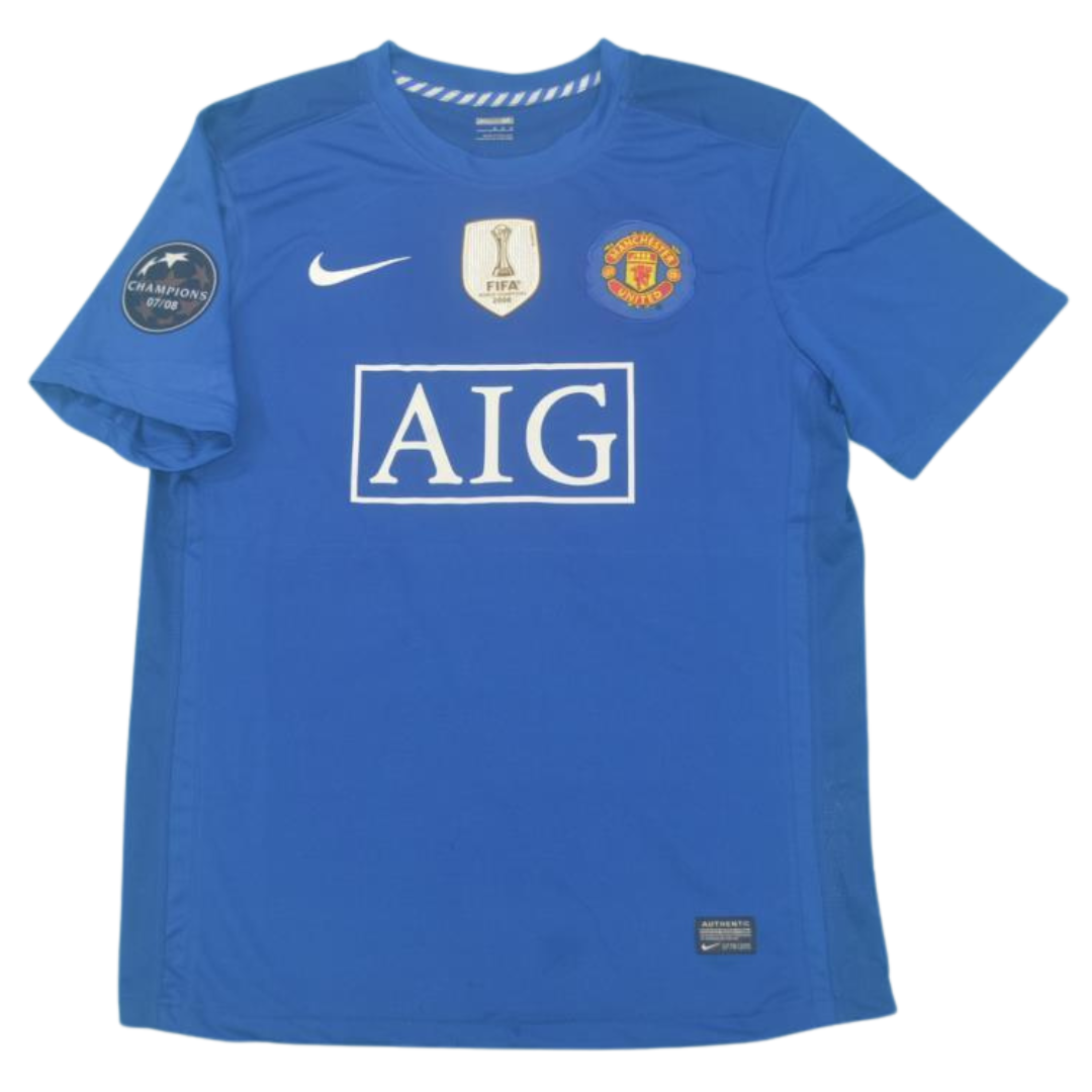 Manchester United Away Blue 08/09 "Ronaldo" Nº 7