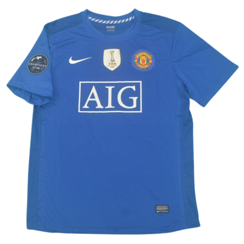 Manchester United Away Blue 08/09 "Ronaldo" Nº 7