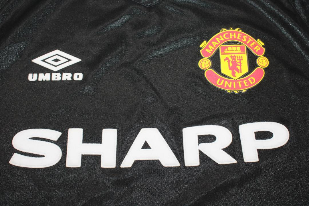 Manchester United Away Black 98 "Sheringham" Nº 10