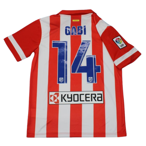 Atlético de Madrid Home 13/14 "Gabi" Nº 14