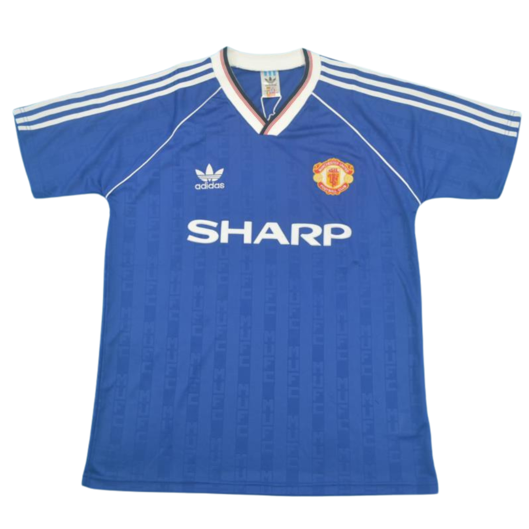 Manchester United Away Blue 1988/1990