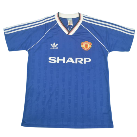 Manchester United Away Blue 1988/1990