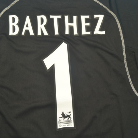 Manchester United GK Black Long Sleeve 00/02 "Barthez" Nº 1