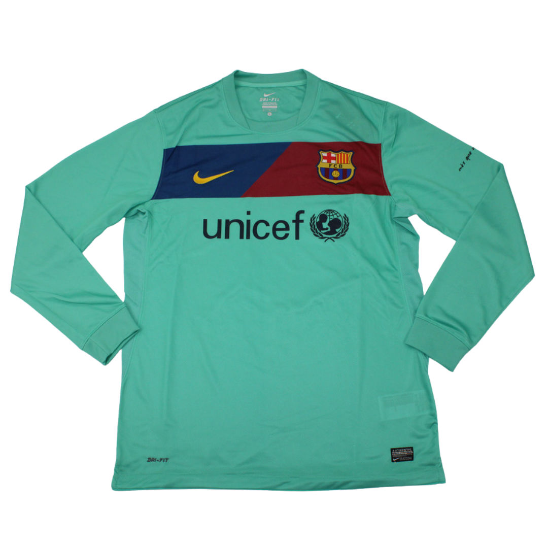 Barcelona Away Long Sleeve 10/11