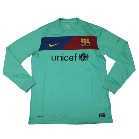 Barcelona Away Long Sleeve 10/11