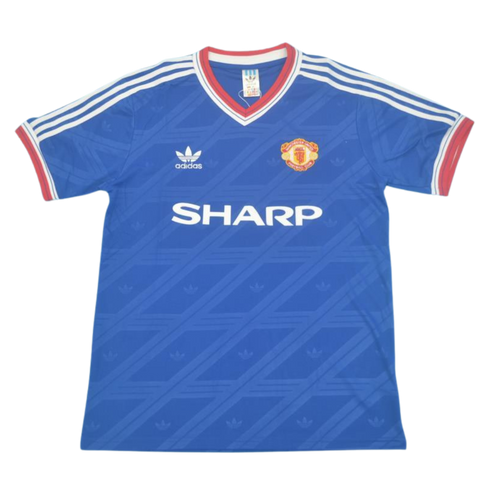 Manchester United Away Blue 1986/1988