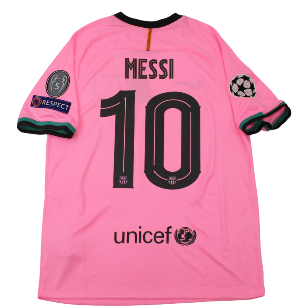 Barcelona Away Pink Third 20/21 "Messi" Nº 10