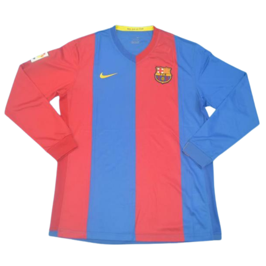 Barcelona Home Long Sleeve 06/07 "Ronaldinho" Nº 10