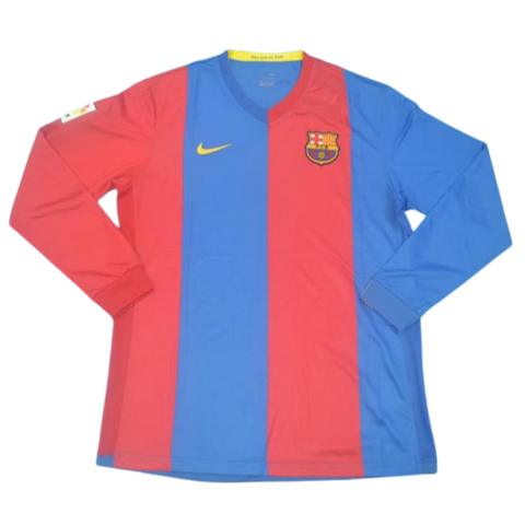 Barcelona Home Long Sleeve 06/07 "Ronaldinho" Nº 10