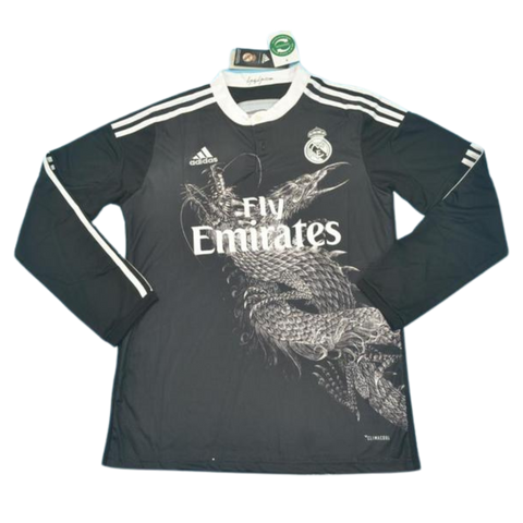 Real Madrid Third Black Long Sleeve 14/15