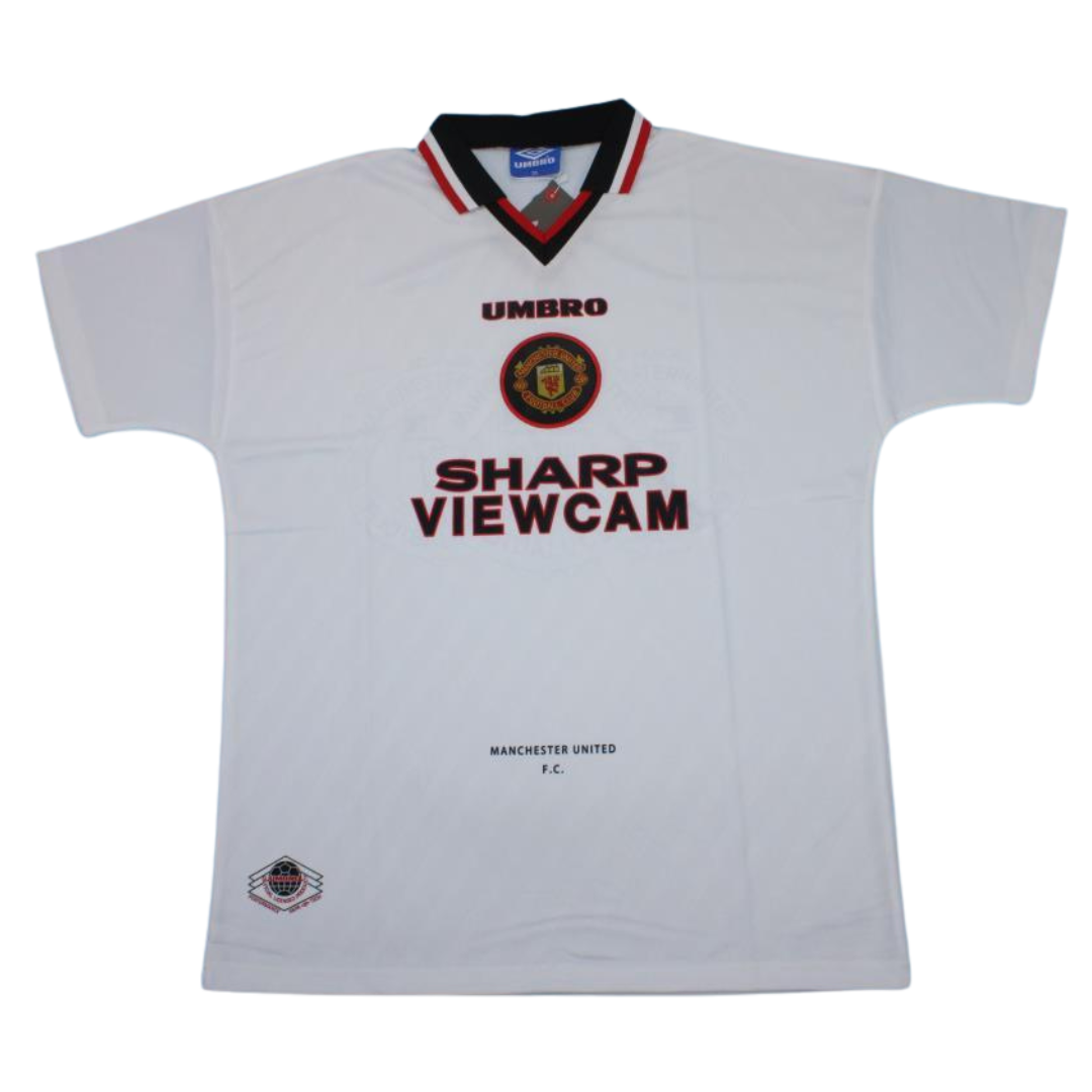 Manchester United Away White 96/97