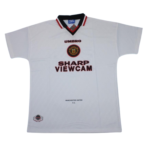 Manchester United Away White 96/97