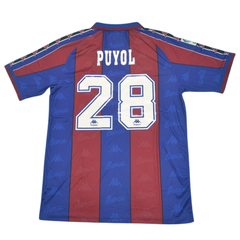 Barcelona Home 96/97 "Puyol" Nº 28