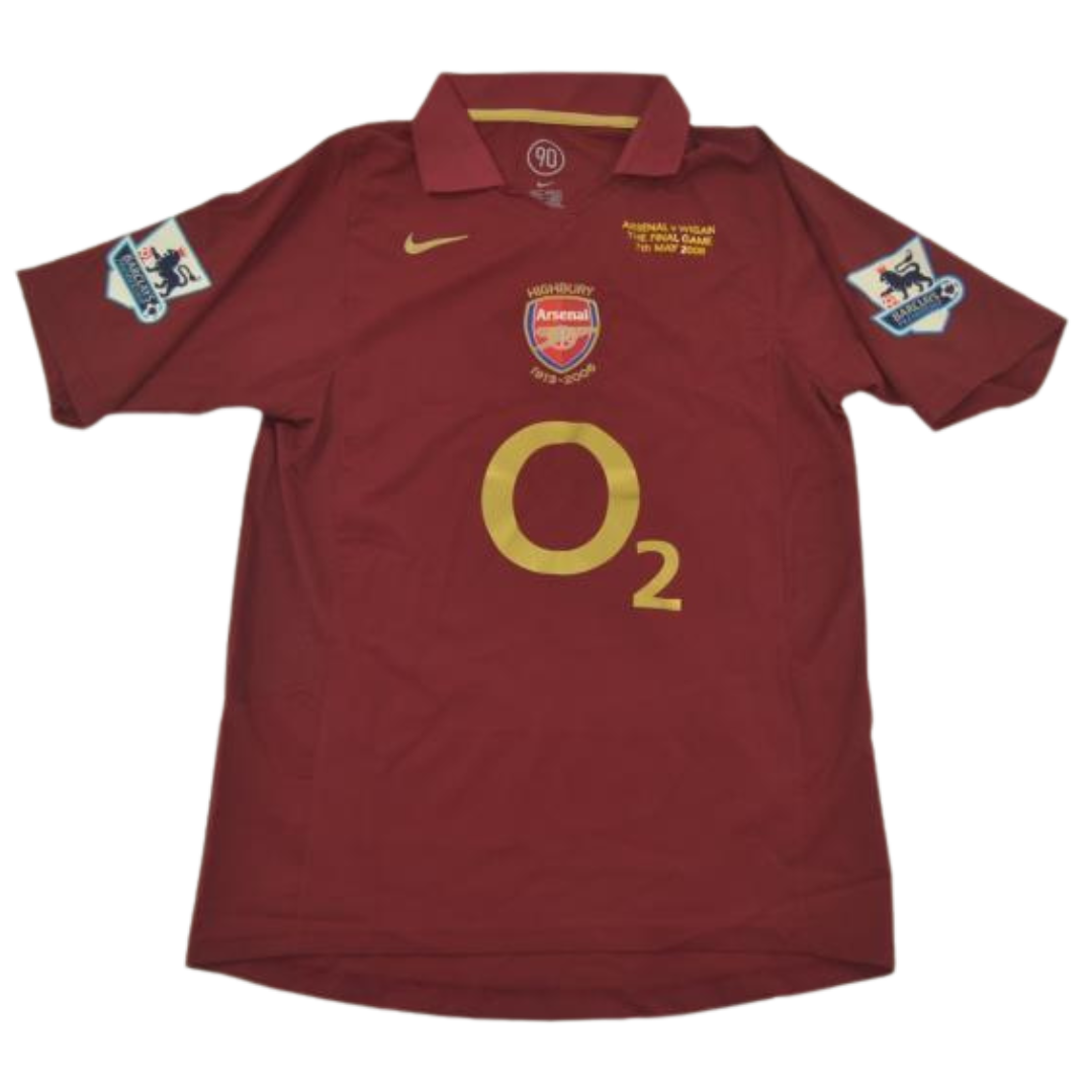 Arsenal Home 05/06 "Bergkamp" Nº 10