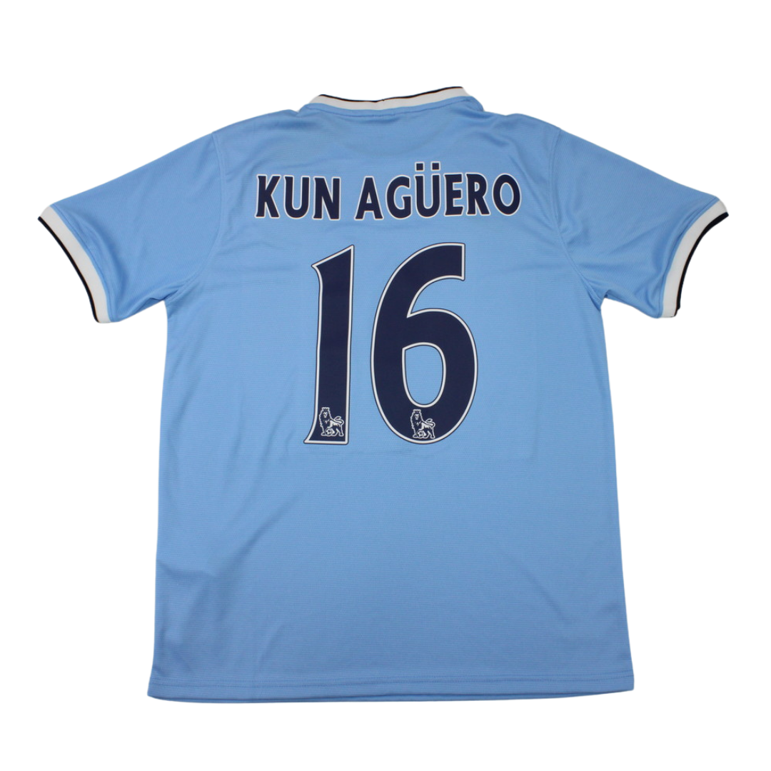 Manchester City Home 13/14 "Aguero" Nº 16