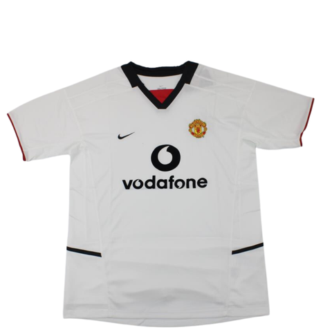 Manchester United White Away 02/03 "Beckham" Nº7