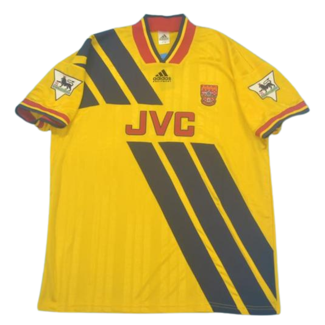 Arsenal Away Yellow 93/94 "Wright" Nº 8