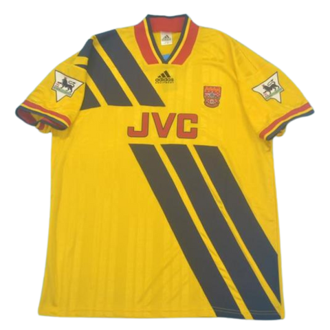 Arsenal Away Yellow 93/94 "Wright" Nº 8