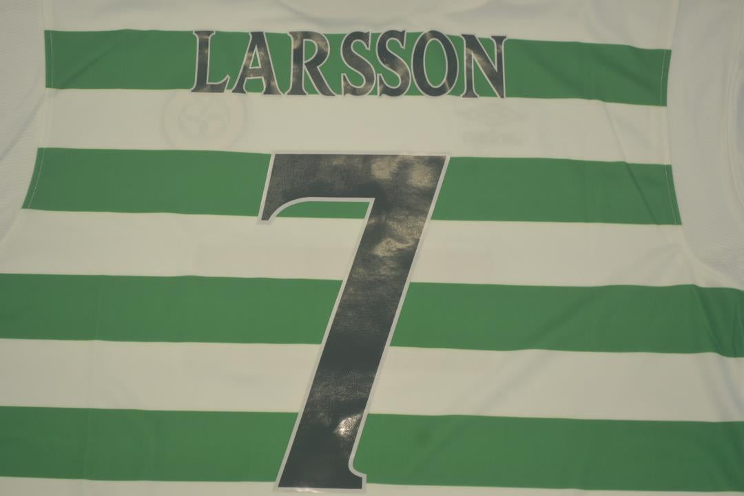 Celtic Home 99/00 "Larsson" Nº 7