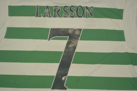 Celtic Home 99/00 "Larsson" Nº 7