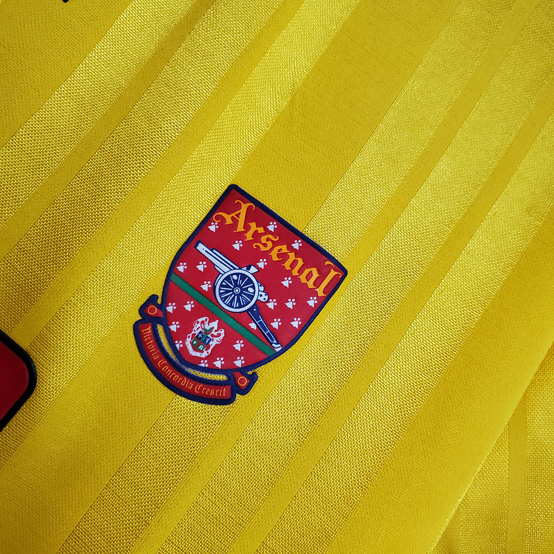 Arsenal Away Yellow 93/94 "Wright" Nº 8