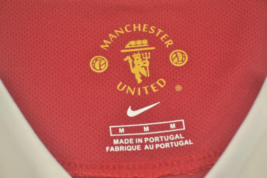 Manchester United Home Long Sleeve 06/07 "Ronaldo" Nº7