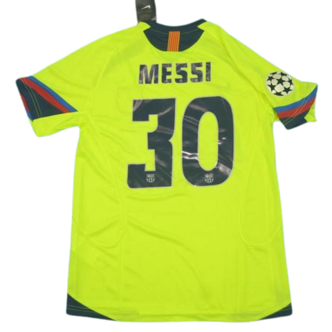 Barcelona Away Green 05/06  "Messi" Nº 30