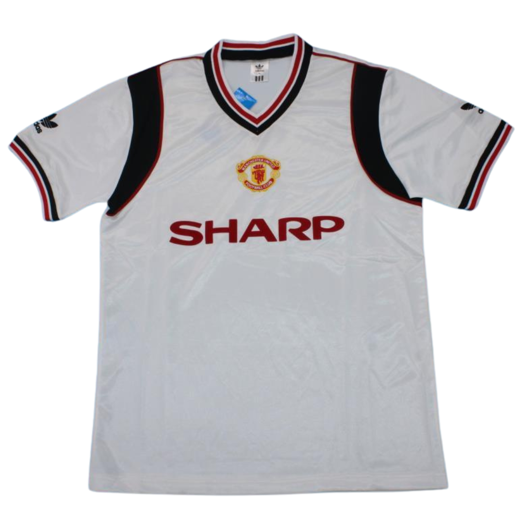 Manchester United Away White 84/86