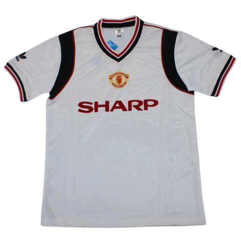 Manchester United Away White 84/86