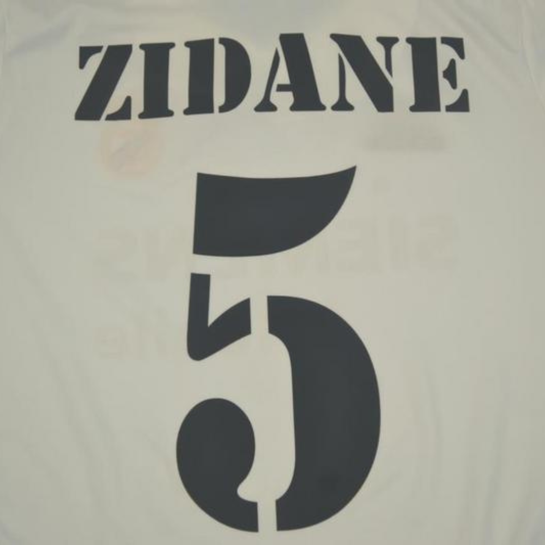 Real Madrid Home 02/03 "Zidane" Nº 5