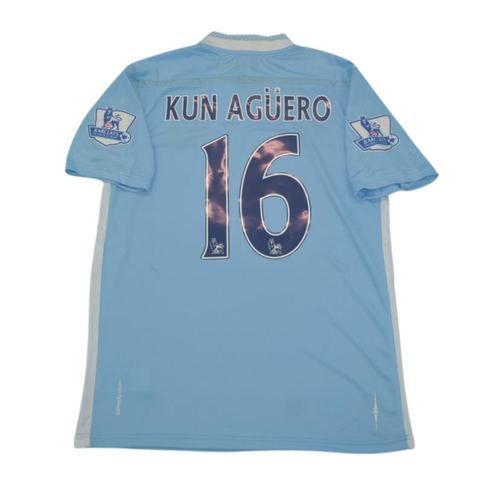 Manchester City Home 11/12 "Kun Aguero" Nº16