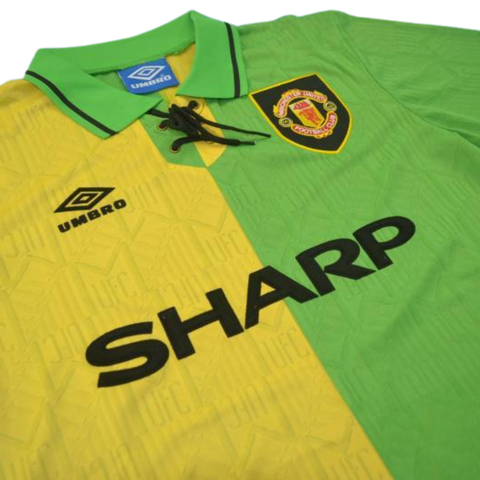 Manchester United Away Green Yellow 92/94 "Cantona" Nº 7