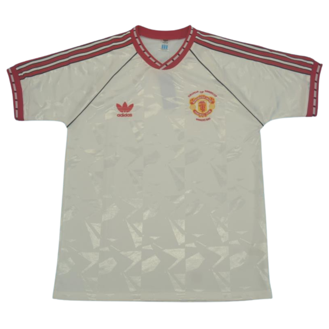 Manchester United European Cup Winner White 1991