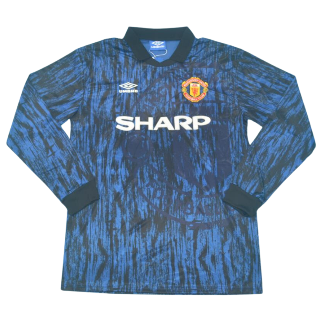 Manchester United Blue Away Long Sleeve 92/93 "Giggs" Nº11