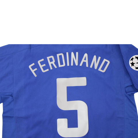 Manchester United Blue Away 02/03 "Ferdinand" Nº5