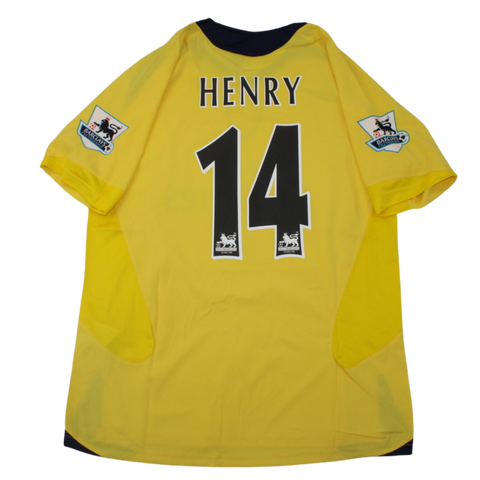 Arsenal Away Yellow 06/07 "Henry" Nº 14