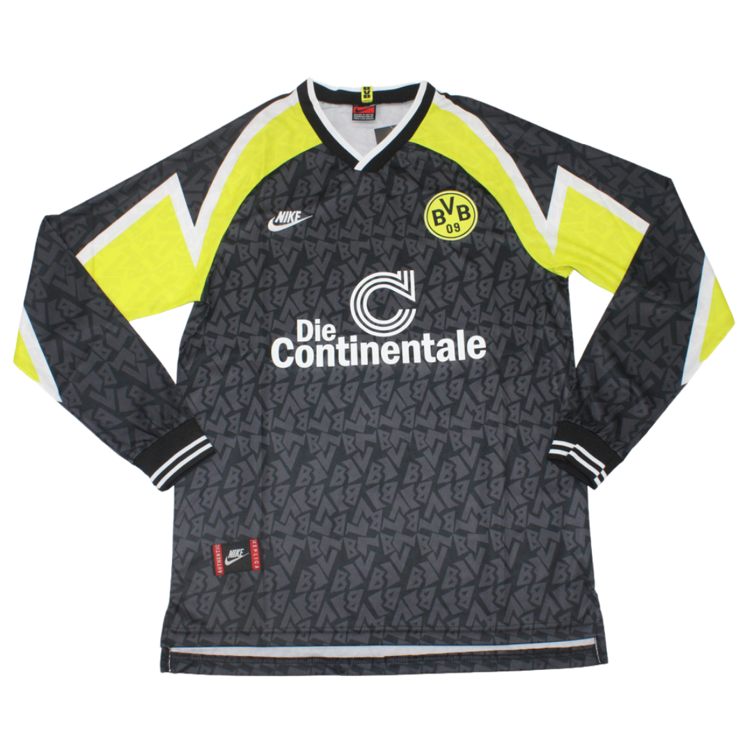 Borussia Dortmund Away Black Long Sleeve 95/96