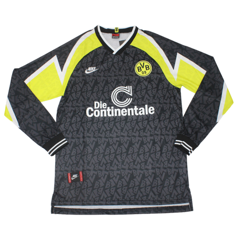 Borussia Dortmund Away Black Long Sleeve 95/96