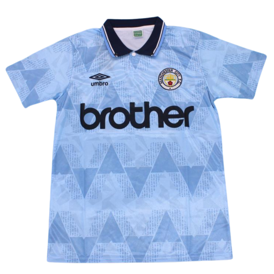 Manchester City Home 88/90 "Ginger Ninja" Nº 7