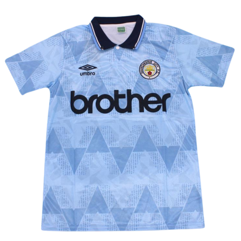 Manchester City Home 88/90 "Ginger Ninja" Nº 7