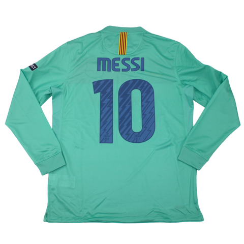 Barcelona Away Long Sleeve 10/11 "Messi" Nº 10