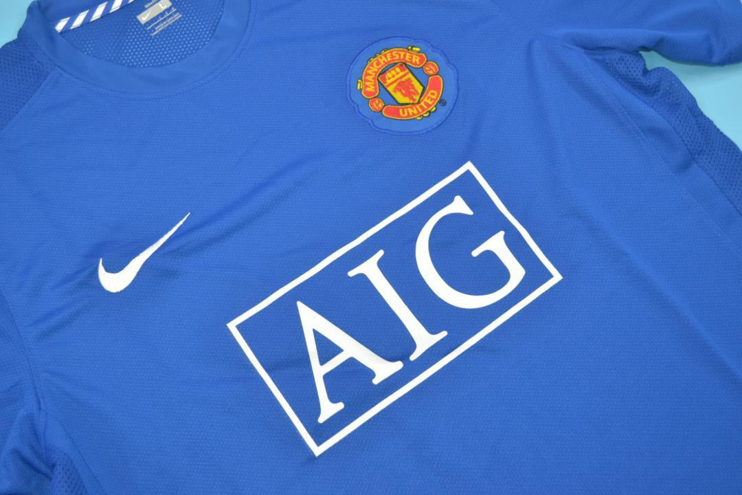 Manchester United Away Blue 08/09