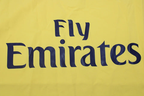 Arsenal Away Yellow 06/07