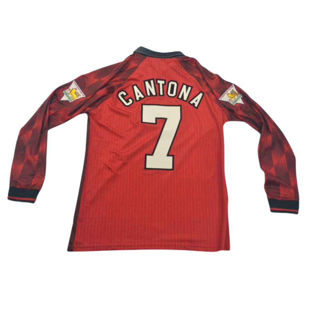 Maillot extérieur Manchester United Vert Jaune 92/94 "Cantona" Nº7