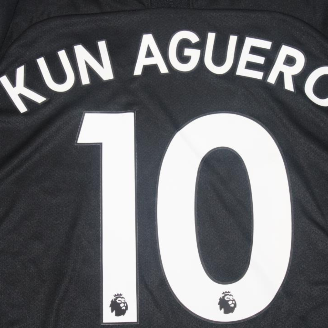 Manchester City Black 19/20 "Aguero" Nº 10