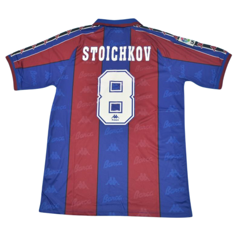 Barcelona Home 96/97 "Stoichkov" Nº 8