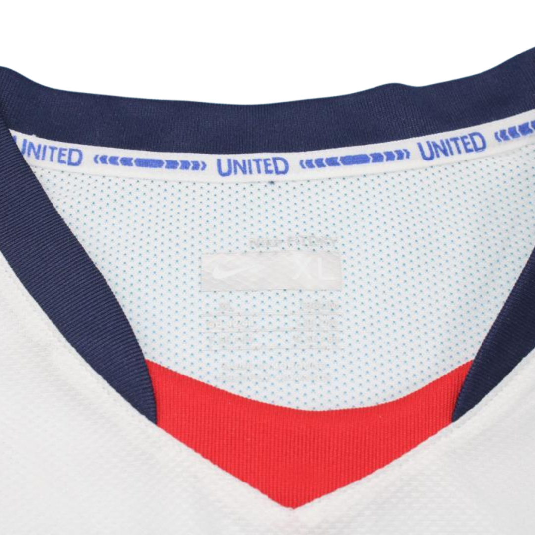 Manchester United Away White Long Sleeve 08/09