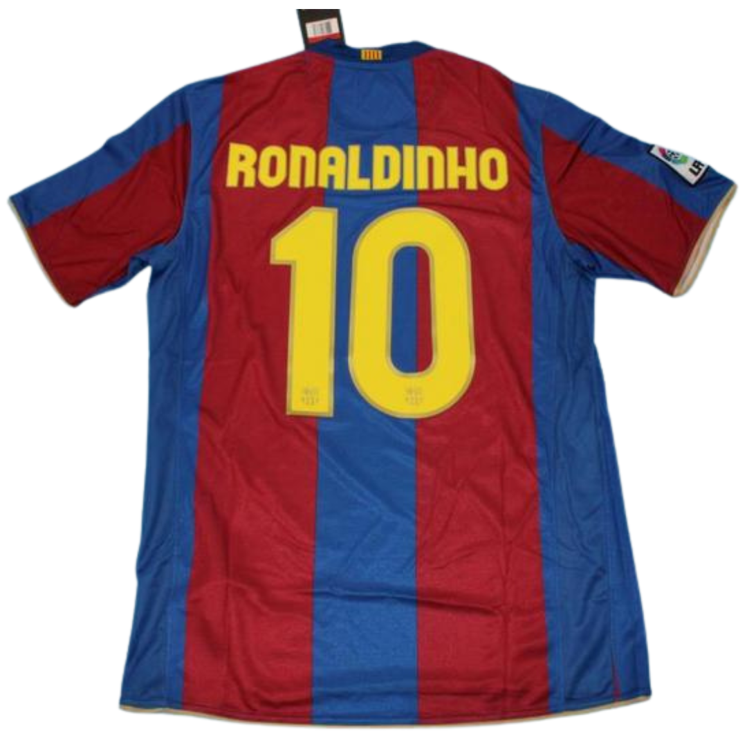 Barcelona Home 07/08 "Ronaldinho" Nº 10