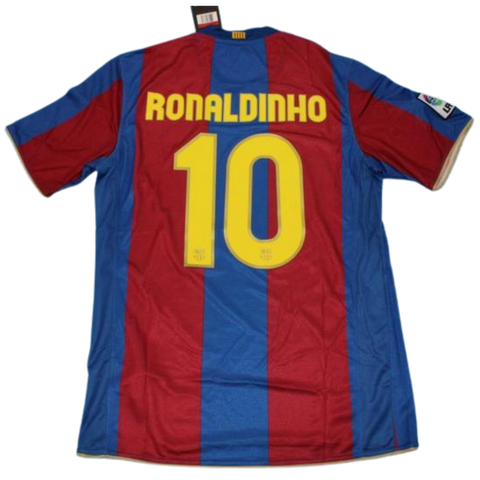 Barcelona Home 07/08 "Ronaldinho" Nº 10